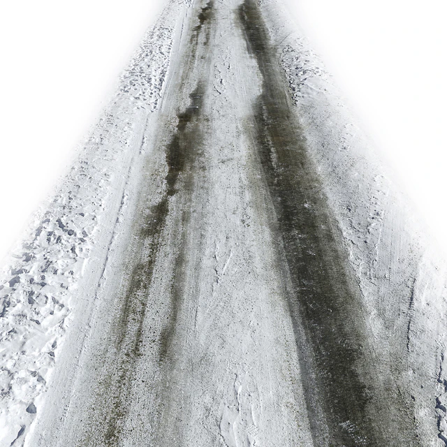 Snowy road — Descargar