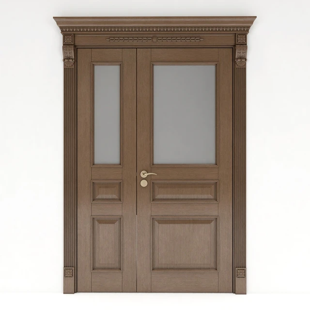 mehkomnatnaya door with glass in 1300 — Descargar