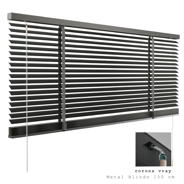 Metal Blinds black 1500 in 35mm — Descargar