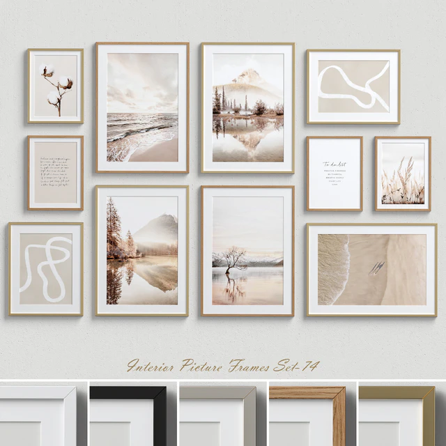 Interior Picture Frames Set-74 — Скачать