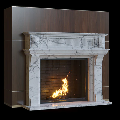 Outdoor fireplace — Ver 1