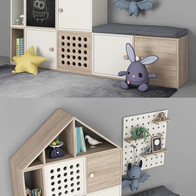 Furniture for children's room with decor 10 — Ver 2