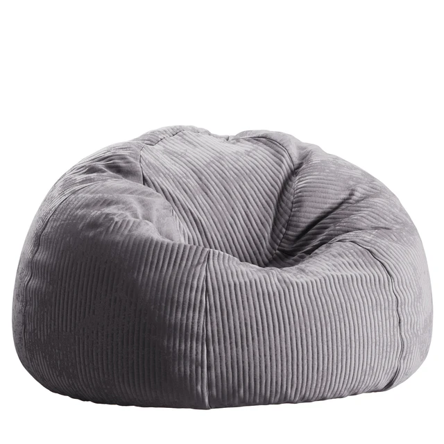 Icon Klassischer Sitzsack Flauschig aus Cord Kingston — Descargar