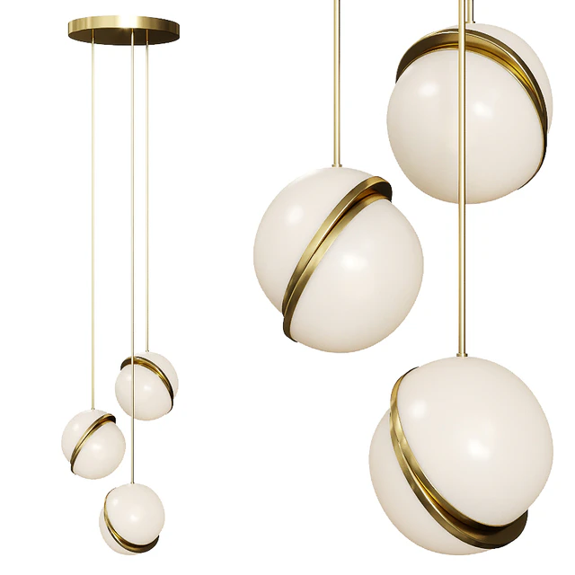 Lee Broom MINI CRESCENT CEILING LIGHT 3 piece — Descargar