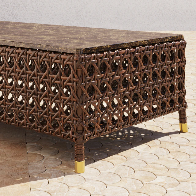SAMUELE MAZZA Rigel rectangular table — Descargar