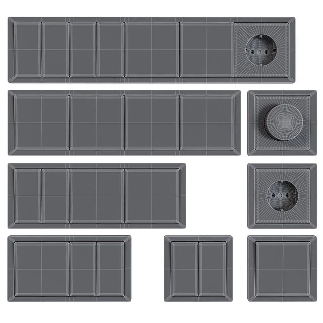 Schneider Electric sockets and switches with markings — Descargar