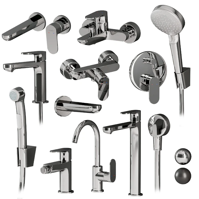 Hansgrohe Rebris S Faucets and showers set — Скачать