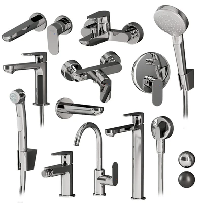 Hansgrohe Rebris S Faucets and showers set — Вид 2