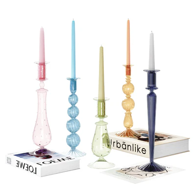 Decorative set with candles — Ver 2