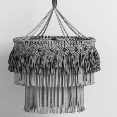 macrame chandelier 02 — Вид 2