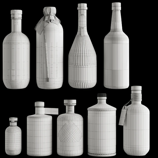 Bottles set 01 — Скачать