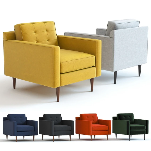 West Elm Drake Armchair — Descargar