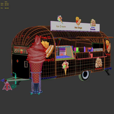 Airstream food truck — Ver 2