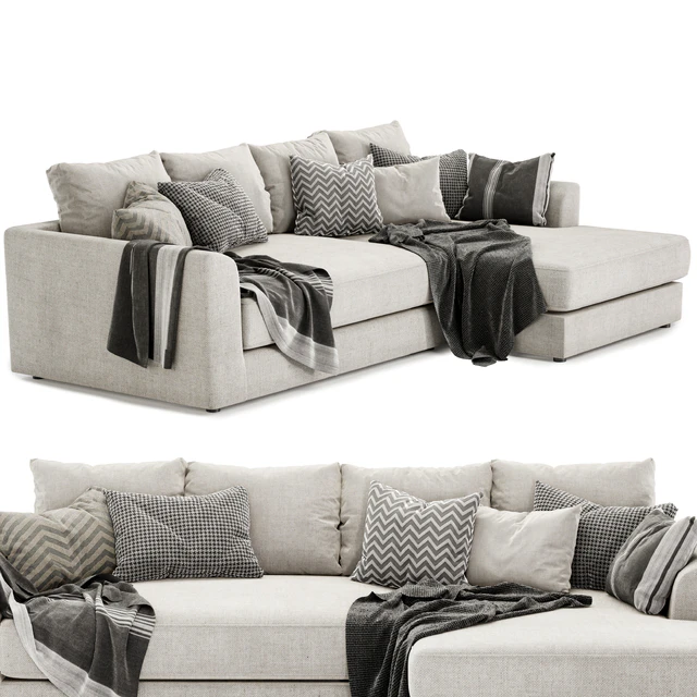 Jessie Facing Chaise Sofa — Descargar