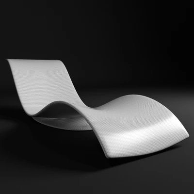 Italian chaise longue Desiree Eli Fly — Ver 2