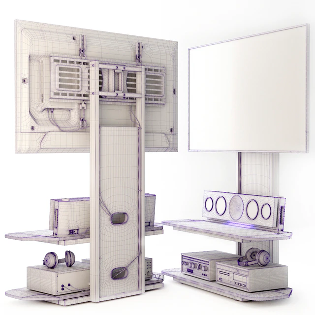 Television stand, acoustics. — Descargar