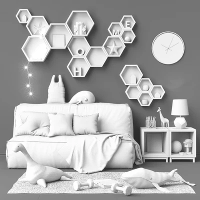Toys and furniture set 28 — Ver 2