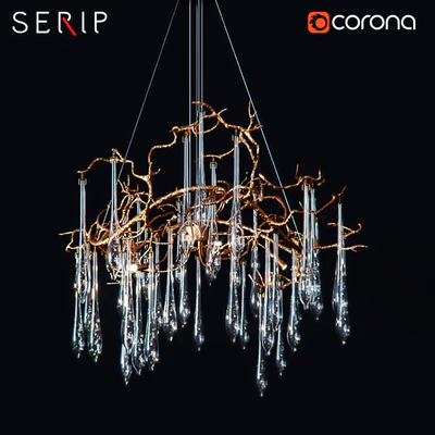 SERIP AQUA CT3258 / 8 CHANDELIER — Ver 1