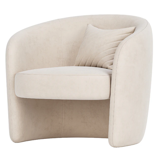 Kearney Upholstered Barrel Chair — Скачать