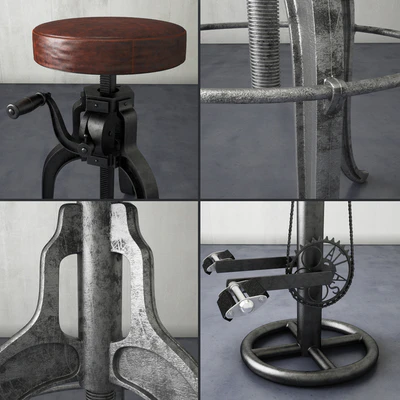 a collection of stools from loftdesigne — Ver 2