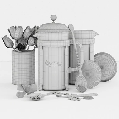 French Press Coffee &Tea Maker, Kitchen supreme — Ver 2