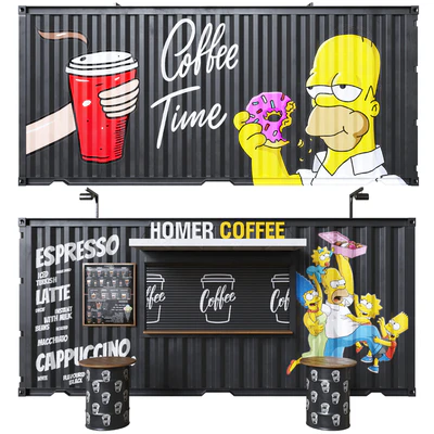 Coffee shop container — Ver 2