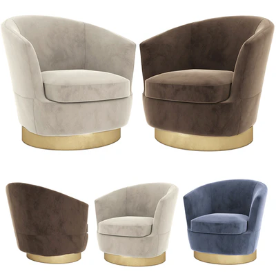 Jacques Low Back Minotti Armchair — Вид 1