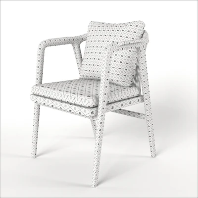 FLEXFORM table CLARKE chair CRONO — Вид 2