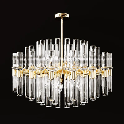 Crystal Tubules Pendant Lamp — Вид 1