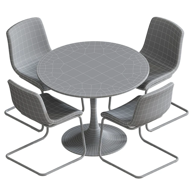 DOCKSTA LUSTEBO IKEA table and chairs — Descargar