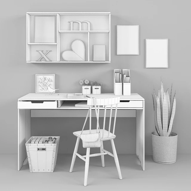 Writing-table and decor for a child 13 — Descargar