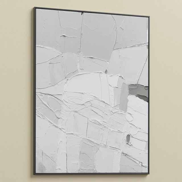 Abstract Textural Plaster Wall Art C-439 — Скачать