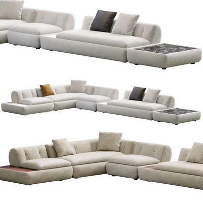 Supermoon Sofa By Minotti — Ver 2