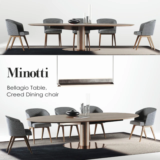 Minotti Bellagio set — Скачать