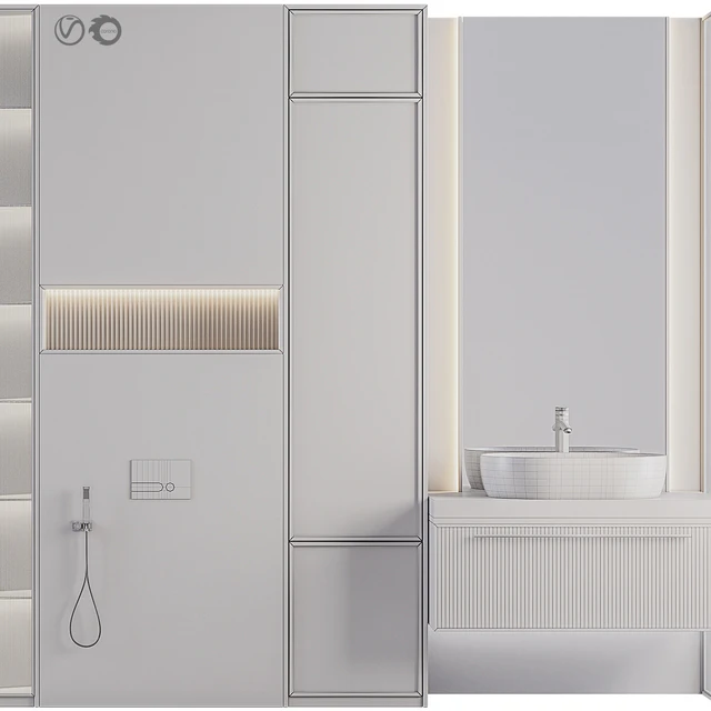 Bathroom furniture Bath Set 25 — Descargar