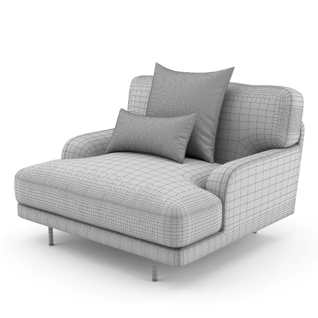 Flaneur Lounge Chair GUBI — Скачать