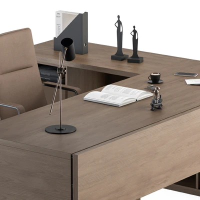 Boss Desk Wood and MDF - Office Furniture 243 — Ver 2