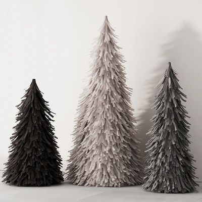 238 happy new year 02 modern christmas trees 02 — Ver 2