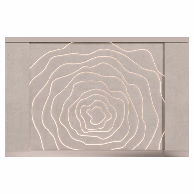 Illuminated decorative panel — download