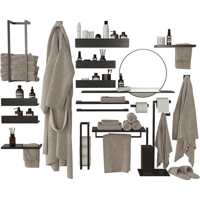 Decorative bathroom set 203 — Ver 3