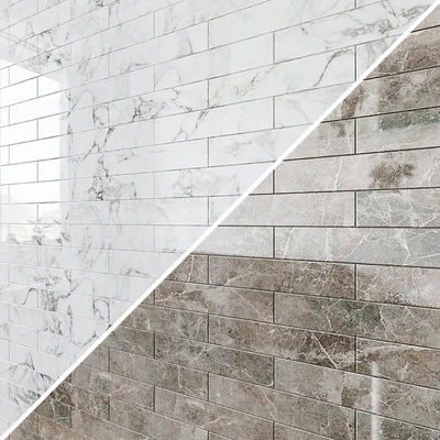 ATLAS CONCORDE BRICK ATELIER 7 вариантов керамическая плитка  мраморная плитка — Вид 2