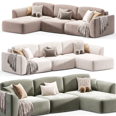KING SE chenille Sofa 3 — Ver 1