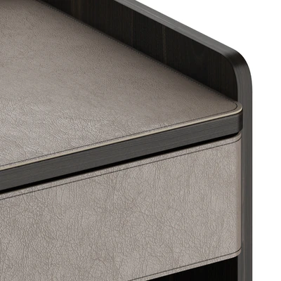 Italian modern minimalist style bedside table — Ver 4