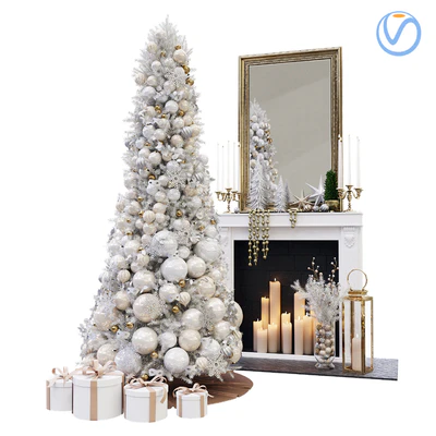 Christmas Decorative set sk 2 (Vray) — Ver 1