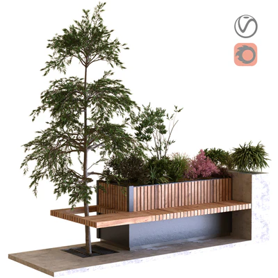 tree in box set 021 — Вид 1