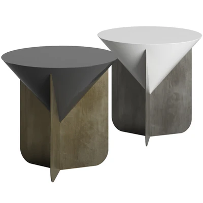 Cone Round Coffee Table by Scapin Collezioni — скачать