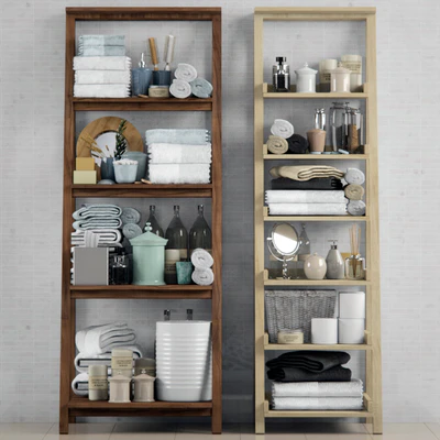 Rack in the bathroom — View 1