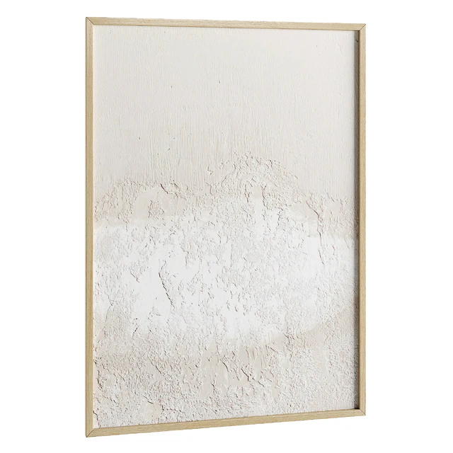 Plaster painting Decomarkt Beige Abstraction N-3-4 — Descargar