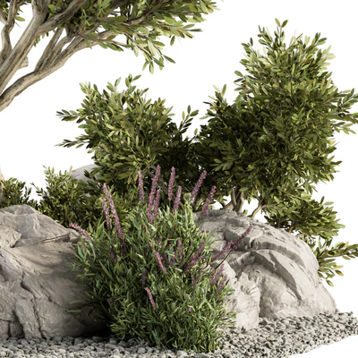 Garden set Tree and Bush - Garden Set 18 — Ver 2