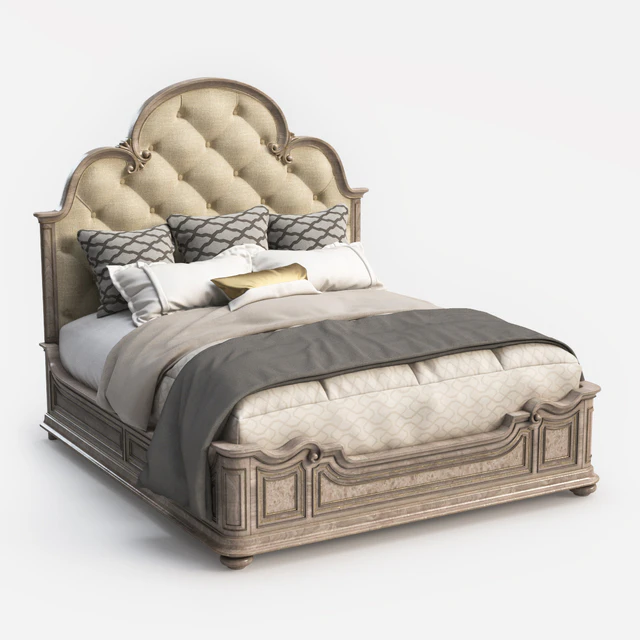 Hooker Furniture King Upholstered Panel Bed — Descargar
